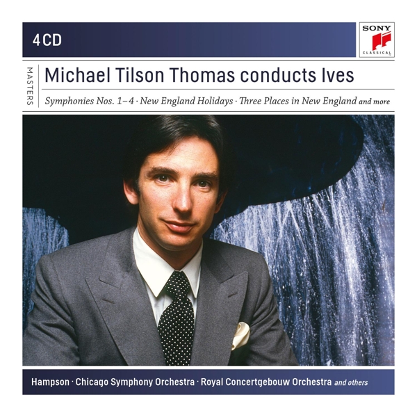 Album Cover für Michael Tilson Thomas conducts Ives