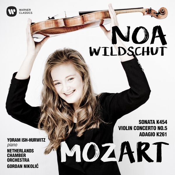 Album Cover für Mozart: Violinkonzert Nr. 5 A-Dur KV 219, Adagio KV 261 & Violinsonate B-Dur KV 454