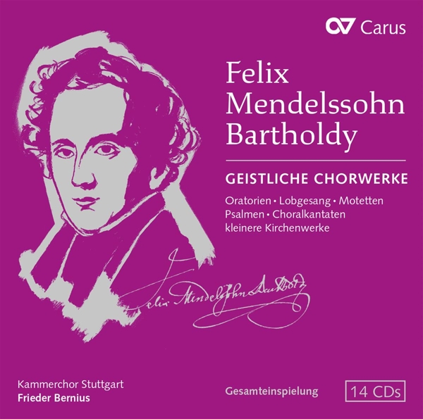 Album Cover für Mendelssohn: Geistliche Chorwerke