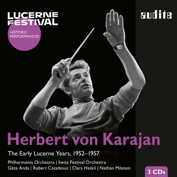 Album Cover für Herbert von Karajan – The Early Lucerne Years 1952-1957