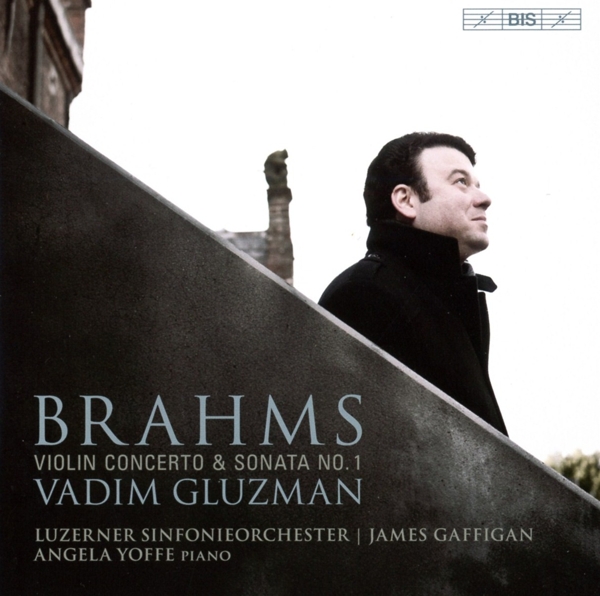 Album Cover für Brahms: Violinkonzert & Violinsonate Nr. 1