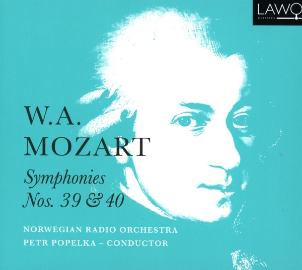 Album Cover für Mozart: Sinfonien Nr. 39 & 40